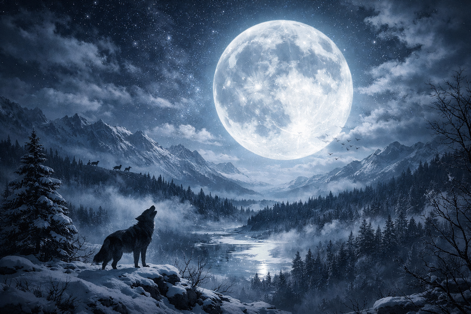 The Wolf Moon: The First Full Moon of 2026
