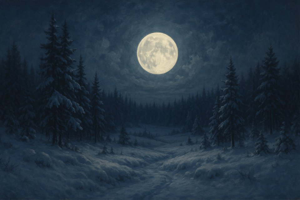 The Cold Moon: The Year’s Final Full Supermoon of Illumination, Release & Winter’s Sacred Quiet